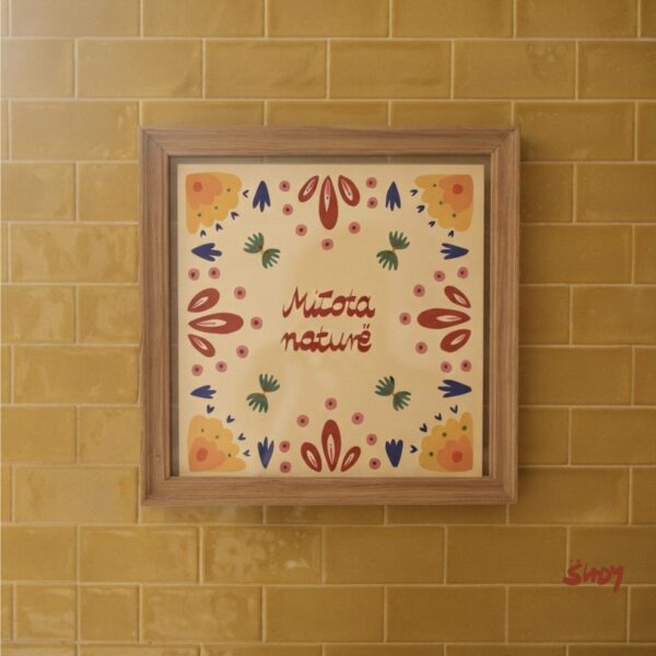 Plakat Miłota Nature 50X50